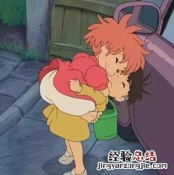 宗介和波妞情侣头像卡通 波妞宗介情侣头像高清