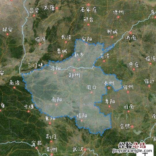黄河在各省内流经图 黄河流经地图路线全图高清
