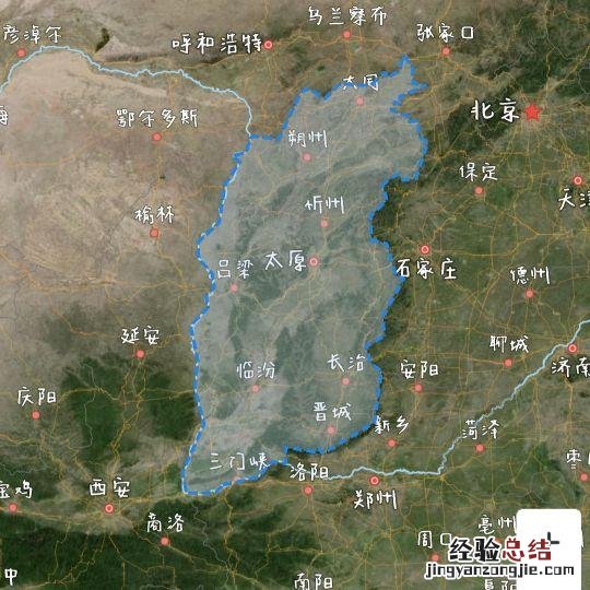 黄河在各省内流经图 黄河流经地图路线全图高清