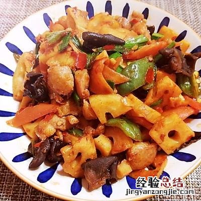 香辣藕丁的正确做法 炒藕丁的家常做法