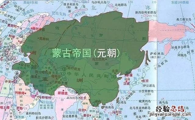 元朝的面积到底有多大 元朝地图最大时全图
