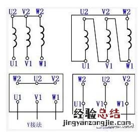 三相异步电动机端子的接法图解 电机接线端子图片