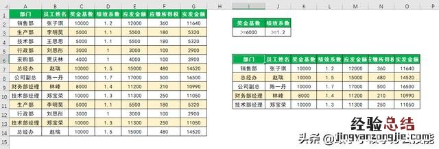 Excel高级筛选的5个用法 excel高级筛选多个条件