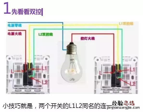 带有开关的灯具怎么接线 电灯开关怎么接线