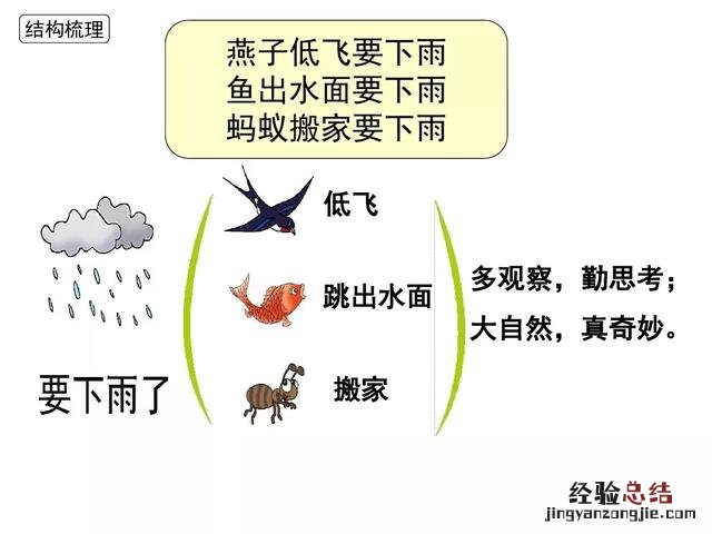 一年级下册语文要下雨了主要内容 一年级14课要下雨了笔记