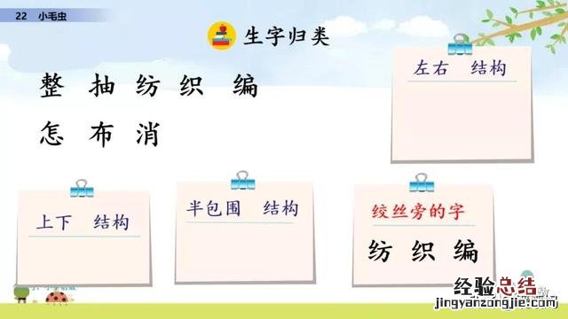 二年级下册语文小毛虫电子课本 二年级语文下册小毛虫课文讲解