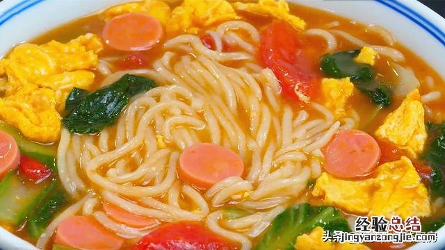鸡蛋面就要这样做你学会了吗 好吃的鸡蛋面的做法