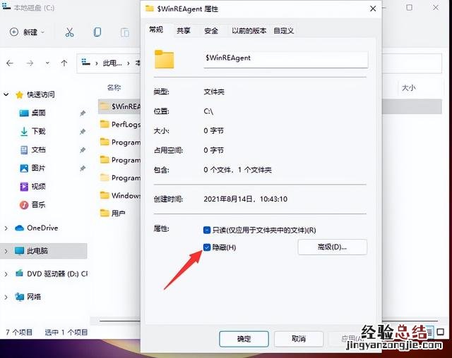 Windows 11 显示隐藏文件 电脑隐藏文件夹怎么显示出来