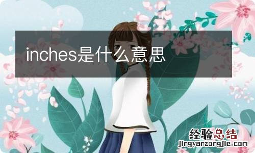 inches是什么意思