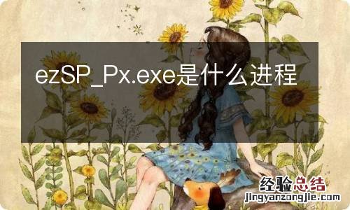ezSP_Px.exe是什么进程