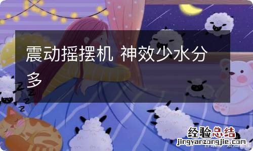 震动摇摆机 神效少水分多