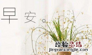 早上好问候语防暑 早安防暑问候语