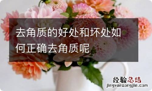 去角质的好处和坏处如何正确去角质呢