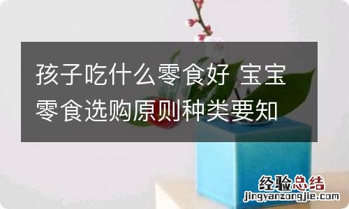 孩子吃什么零食好 宝宝零食选购原则种类要知道
