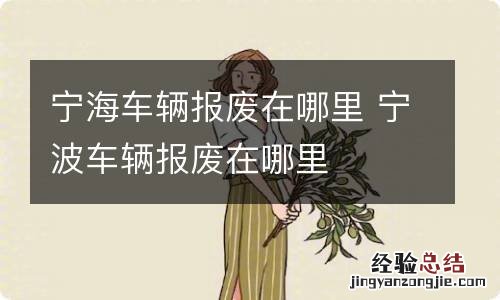 宁海车辆报废在哪里 宁波车辆报废在哪里