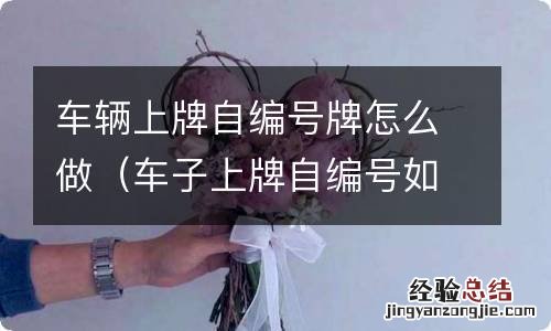 车子上牌自编号如何操作 车辆上牌自编号牌怎么做