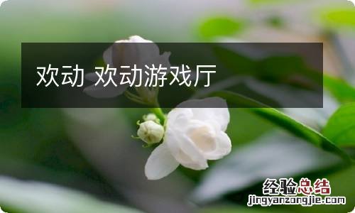 欢动 欢动游戏厅