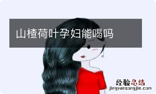 山楂荷叶孕妇能喝吗