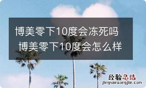 博美零下10度会冻死吗 博美零下10度会怎么样