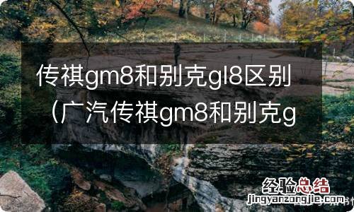 广汽传祺gm8和别克gl8区别 传祺gm8和别克gl8区别