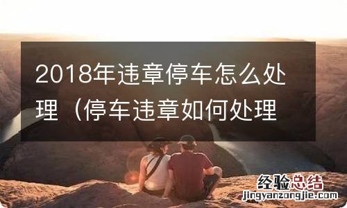 停车违章如何处理 2018年违章停车怎么处理