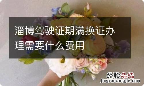 淄博驾驶证期满换证办理需要什么费用