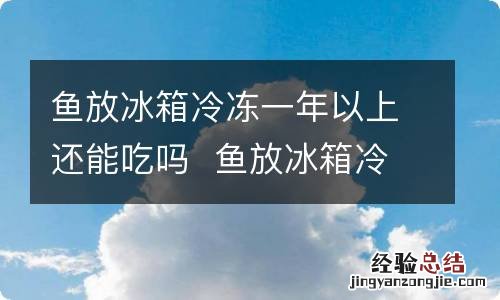 鱼放冰箱冷冻一年以上还能吃吗鱼放冰箱冷冻一年以上可以吃吗