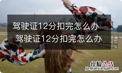 驾驶证12分扣完怎么办 驾驶证12分扣完怎么办需要考科目一费用