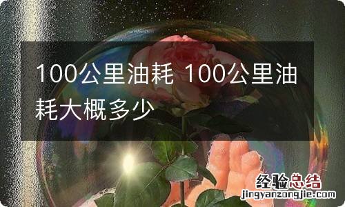 100公里油耗 100公里油耗大概多少