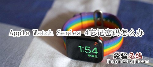 Apple Watch Series 4 耐克智能手表忘记密码怎么办