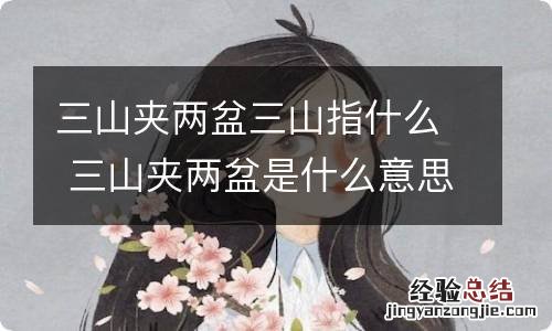 三山夹两盆三山指什么 三山夹两盆是什么意思