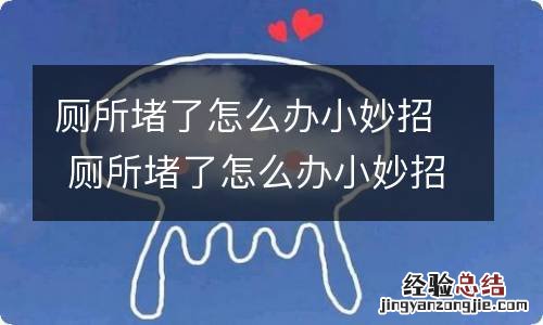 厕所堵了怎么办小妙招 厕所堵了怎么办小妙招是什么