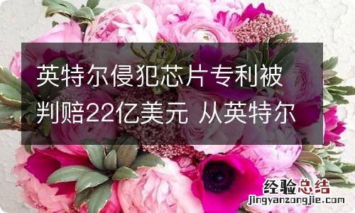 英特尔侵犯芯片专利被判赔22亿美元 从英特尔败诉看中国芯片公司如何应对专利侵权诉讼