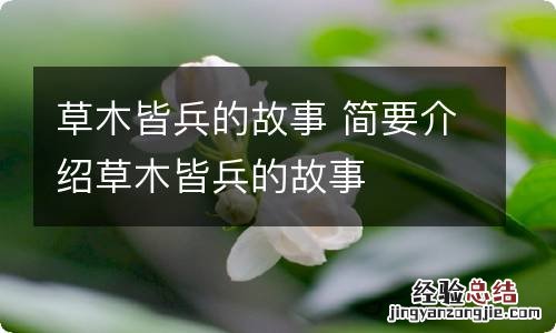 草木皆兵的故事 简要介绍草木皆兵的故事