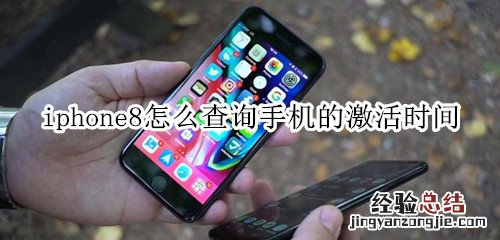 iphone8怎么查询手机的激活时间