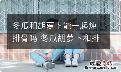 冬瓜和胡萝卜能一起炖排骨吗 冬瓜胡萝卜和排骨能不能一起吃