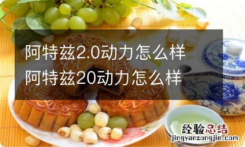 阿特兹2.0动力怎么样 阿特兹20动力怎么样