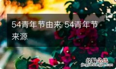 54青年节由来 54青年节来源