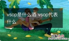 vsop是什么酒 vsop代表什么