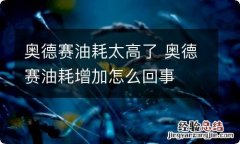 奥德赛油耗太高了 奥德赛油耗增加怎么回事