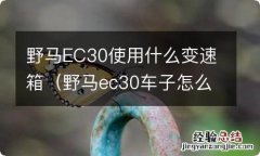 野马ec30车子怎么样 野马EC30使用什么变速箱