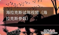 海拉克斯参数 海拉克斯试驾视频