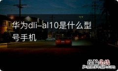 华为dli-al10是什么型号手机