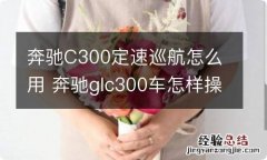 奔驰C300定速巡航怎么用 奔驰glc300车怎样操作定速巡航