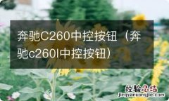 奔驰c260l中控按钮 奔驰C260中控按钮