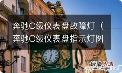 奔驰C级仪表盘指示灯图解 奔驰C级仪表盘故障灯