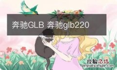 奔驰GLB 奔驰glb220