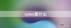 cplex是什么求解器 cplex是什么