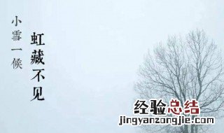 今日小雪节气说说 今日小雪节气说说文案