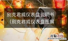 别克君威仪表盘图解 别克君威仪表盘说明书